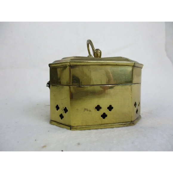 Cricket Box Good Luck‎ Trinkets Jewels Secrets Crickets Brass Keepsake box - Picture 5 of 9